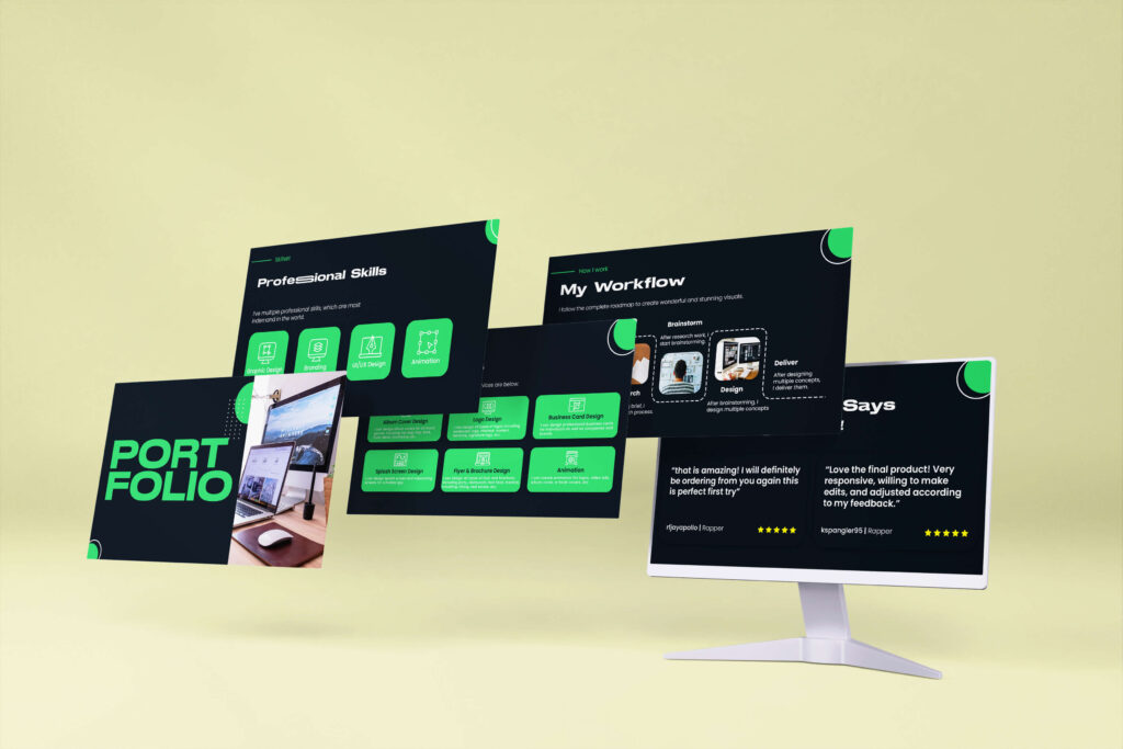 how to make effective portfolio