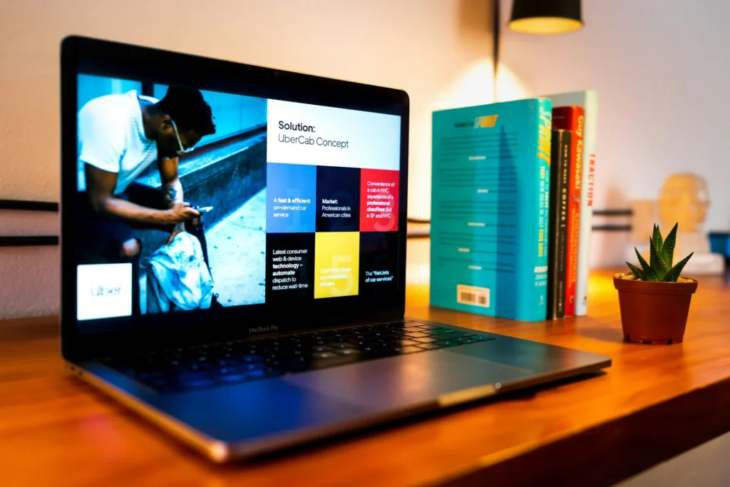 portfolio presentation design graphic designer